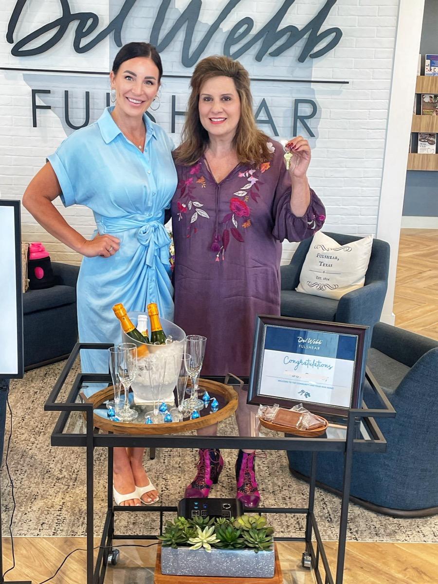 Closing day at Del Webb Fulshear