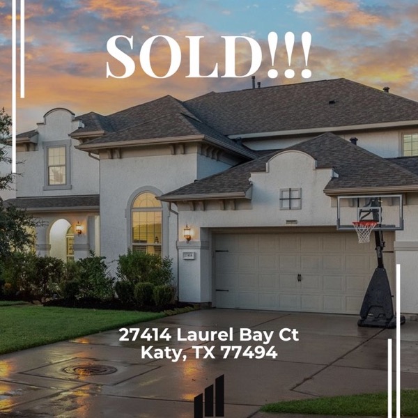 Sold home announcement