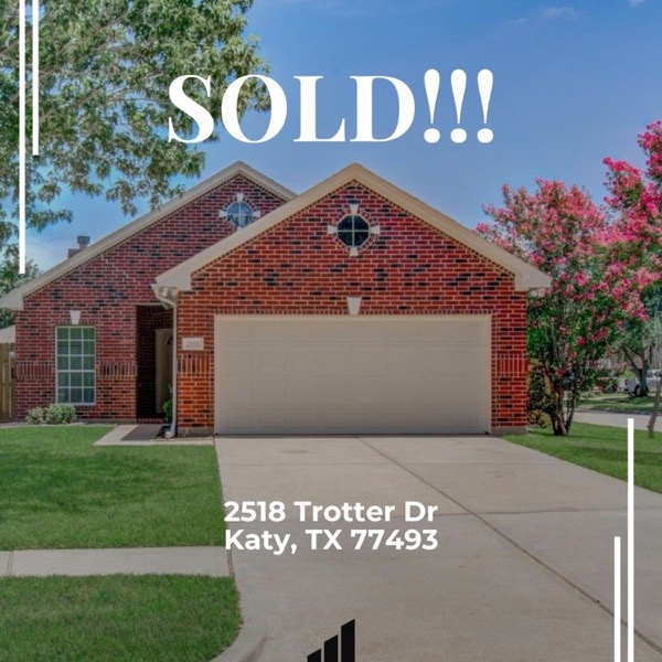 Sold home announcement