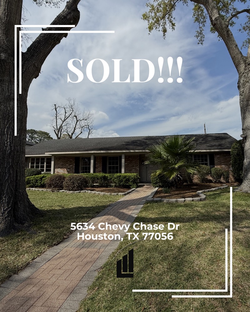 Sold home in the Katy area