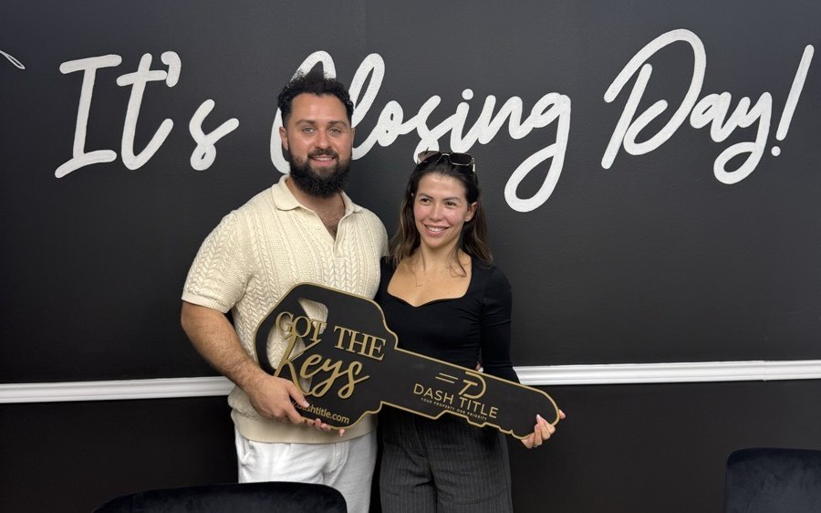 Closing day for a relocating client